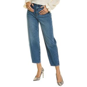 FRAME Denim Ultra High-Rise Del Amo Grind Barrel Jean